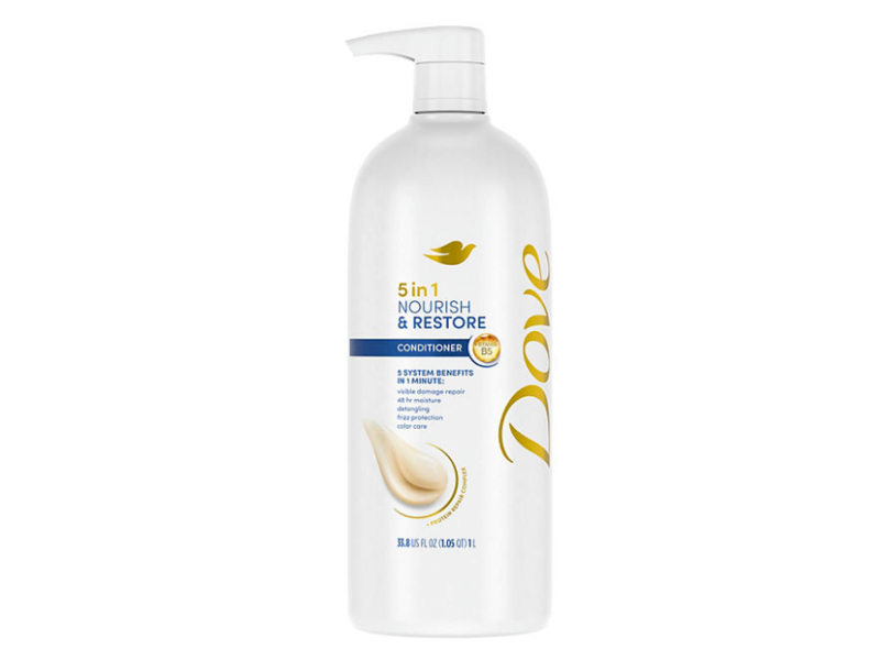 Cặp Dầu Gội Xả Dove Nourish & Restore 5in1 (1L)