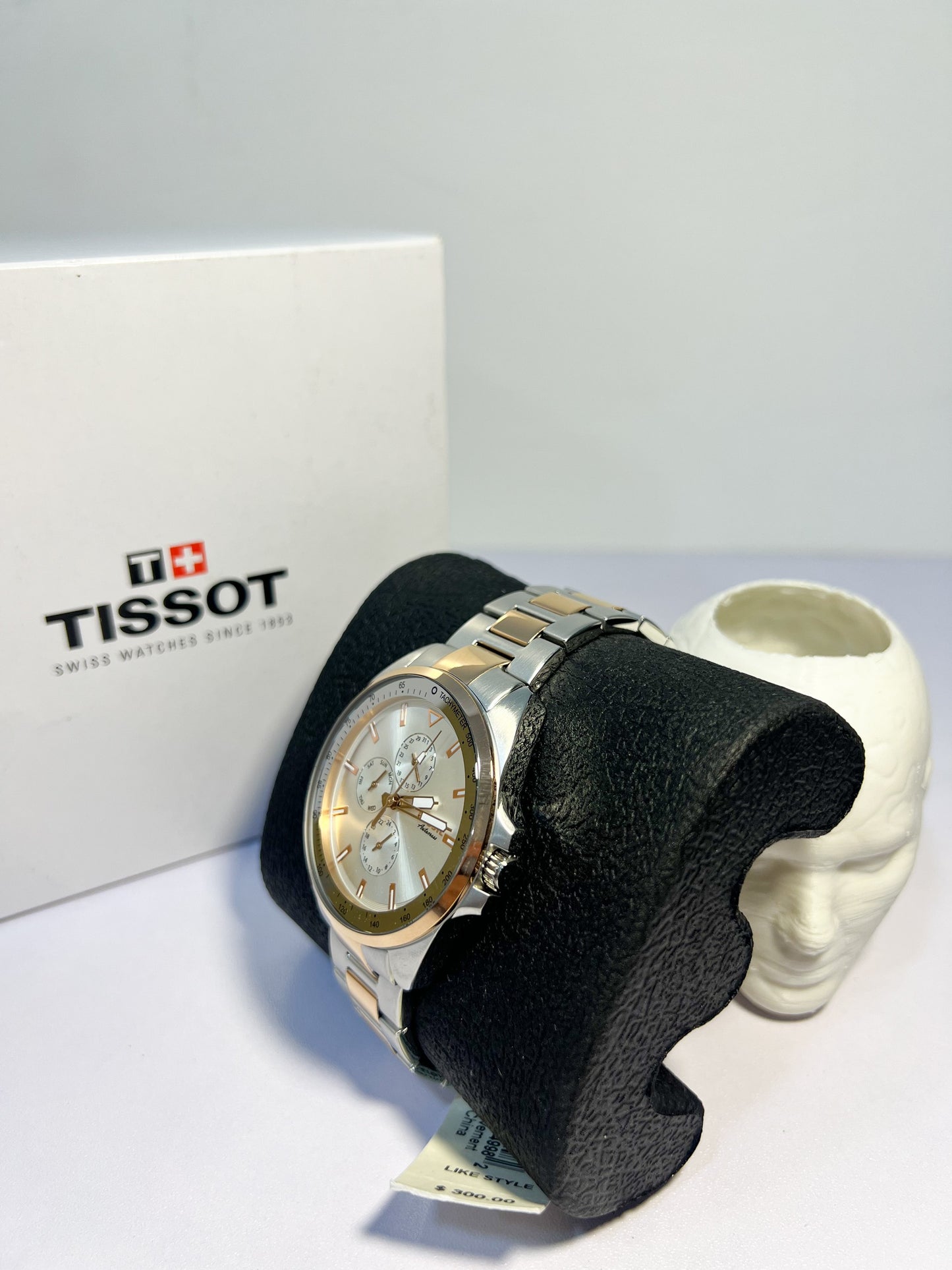 Cặp Đông Hồ Fossil Multifunction Two-Tone Stainless Steel