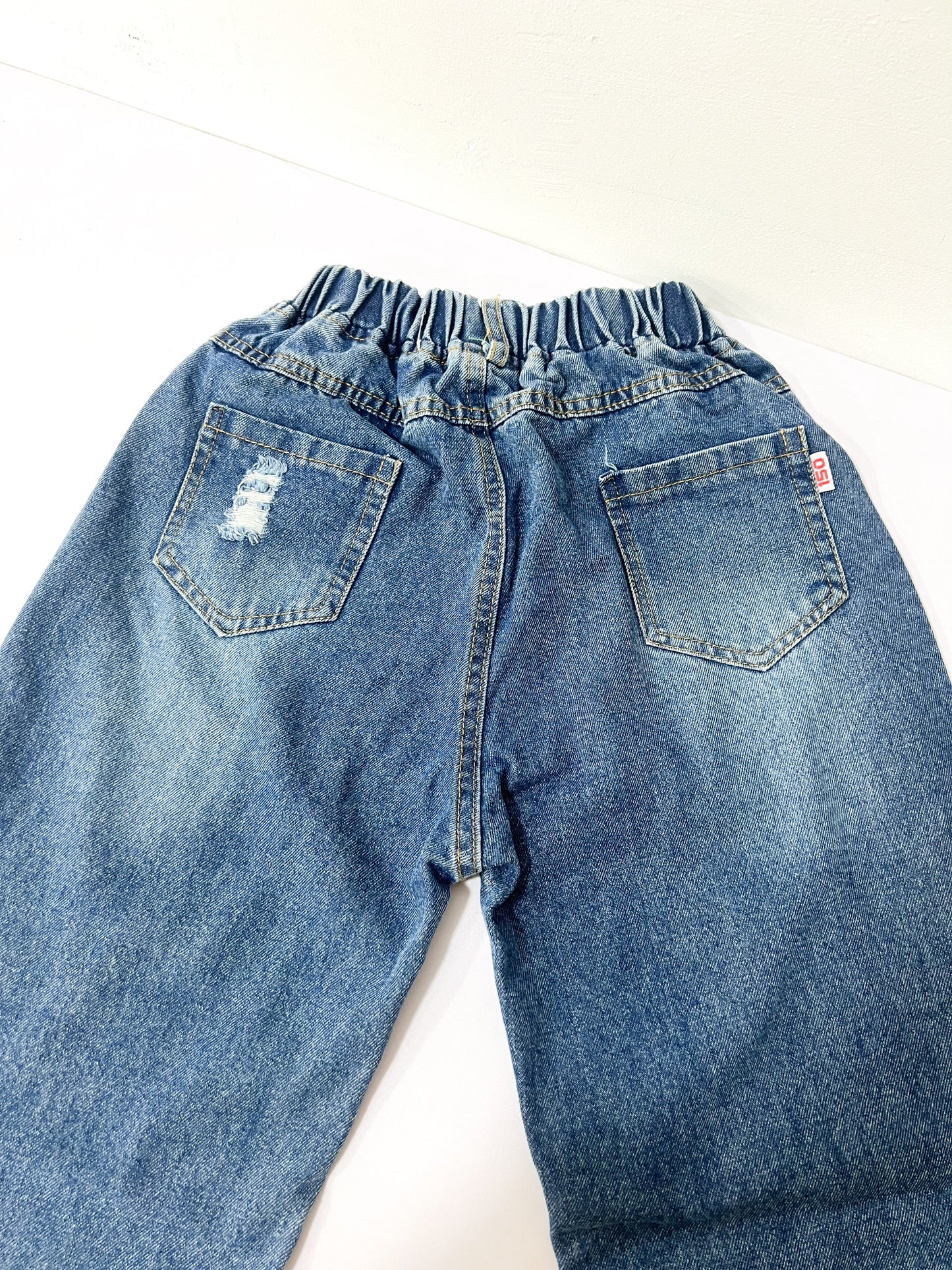 Quần Bò Rách Cho Bé Gái