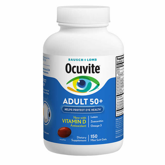 Viên uống bổ mắt Ocuvite Adult 50+ cho người lớn trên 50 tuổi 150 viên