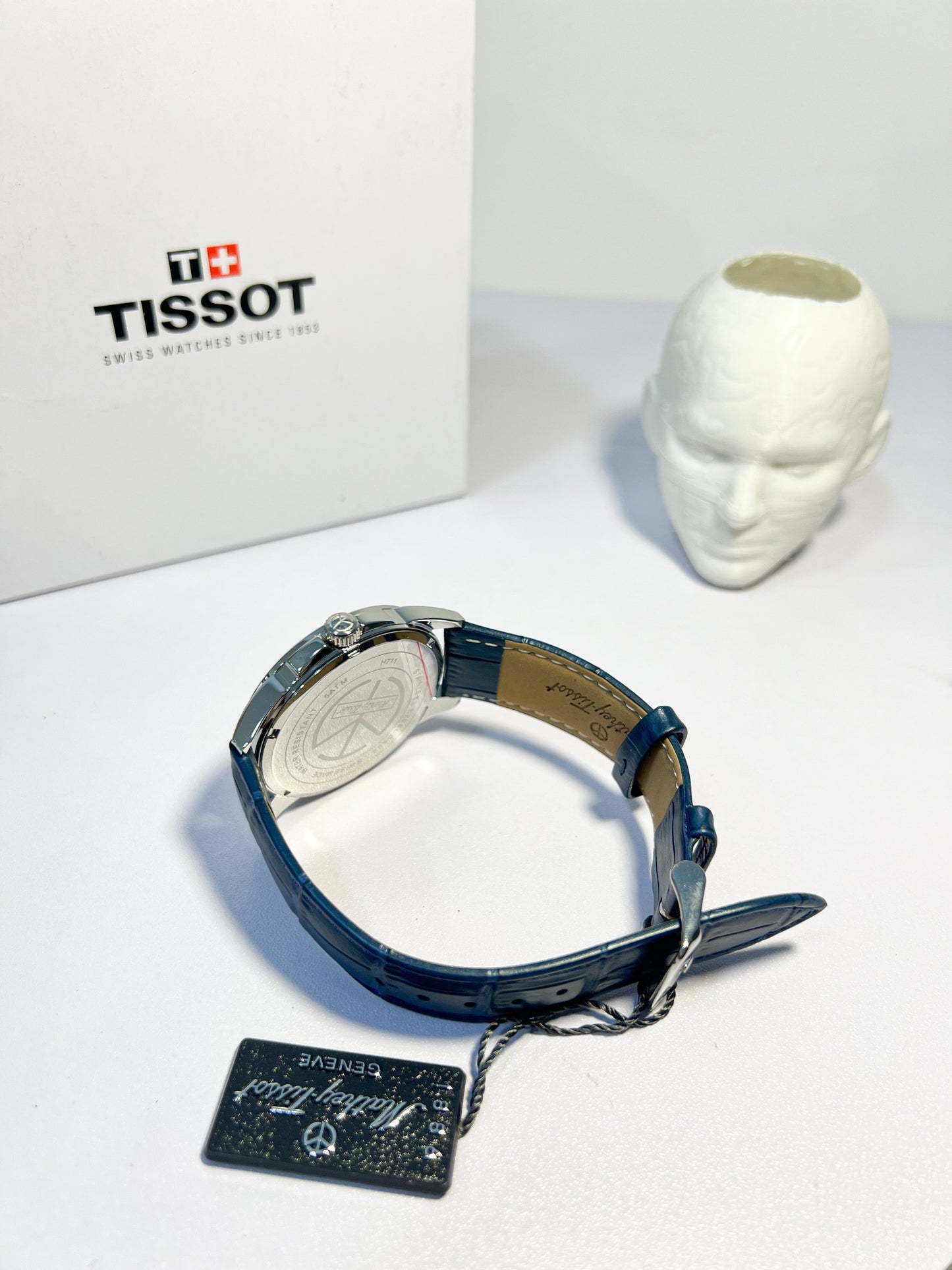 Đồng Hồ Nam Mathey Tissot Mondo Quartz Blue Dial