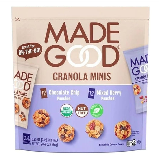 Snack yến mạch Organic Made Good Granola Minis 576g