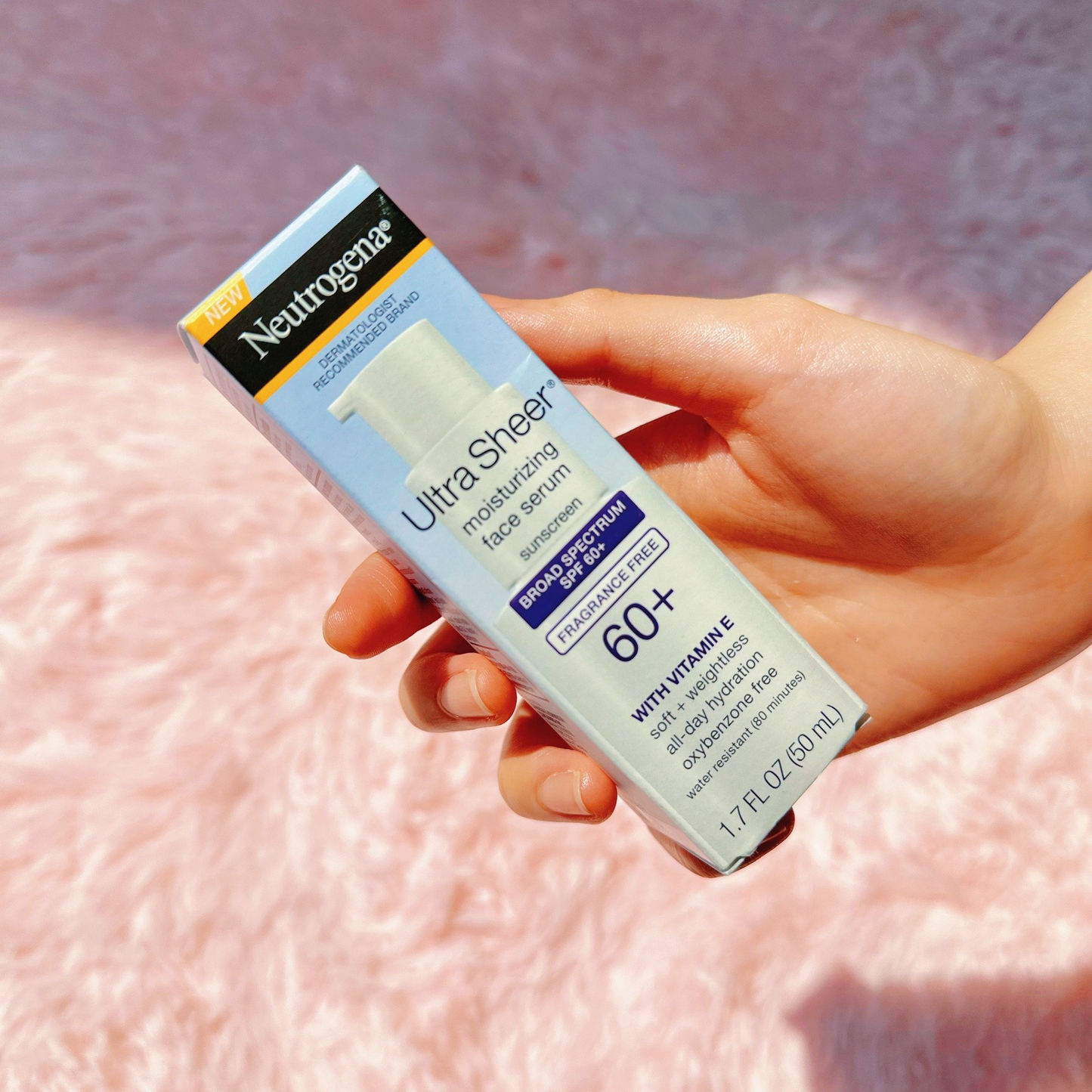 Tinh Chất Chống Nắng Neutrogena Ultra Shee SPF60+(50ml)