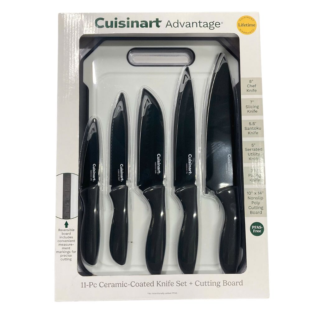 Bộ Dao Cuisinart 11 Món Kèm Thớt