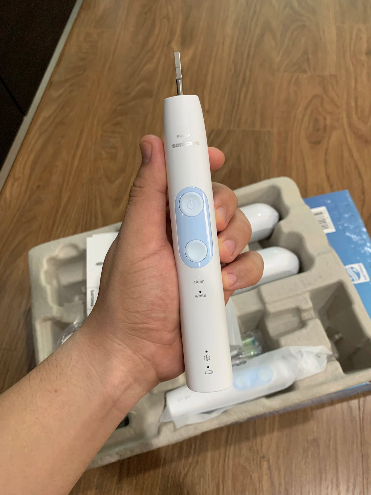 Set Bàn Chải Điện Philips Sonicare Optimal Clean