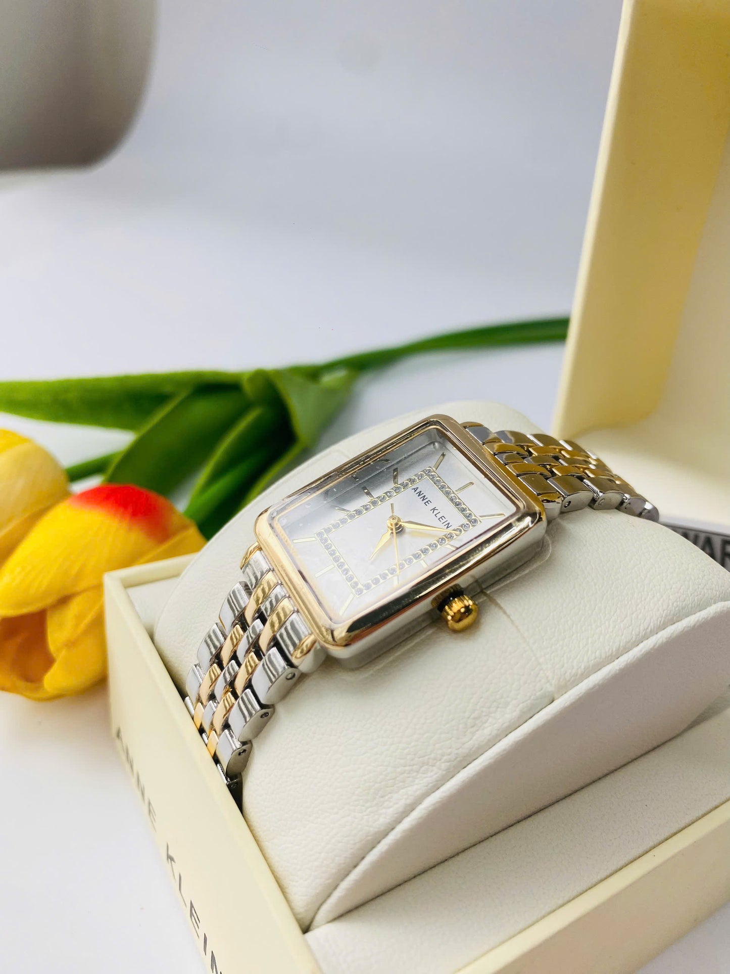 Đồng Hồ Nữ Anne Klein AK/ 3820RGPK Đính Đá