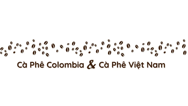 Cà phê Colombia so với cà phê Việt Nam
