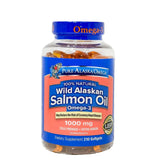 Viên dầu cá hồi Pure Alaska Omega-3 Wild Salmon Oil 1000mg của Mỹ