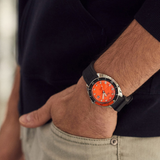 Đồng hồ nam Bulova Devil Diver Automatic Orange Dial