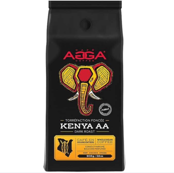 Cà phê Kenya AA nguyên hạt- Espresso 908g