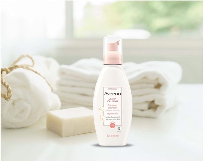 Sữa Rửa Mặt Aveeno Ultra Calming Foaming Cleanser 180ml