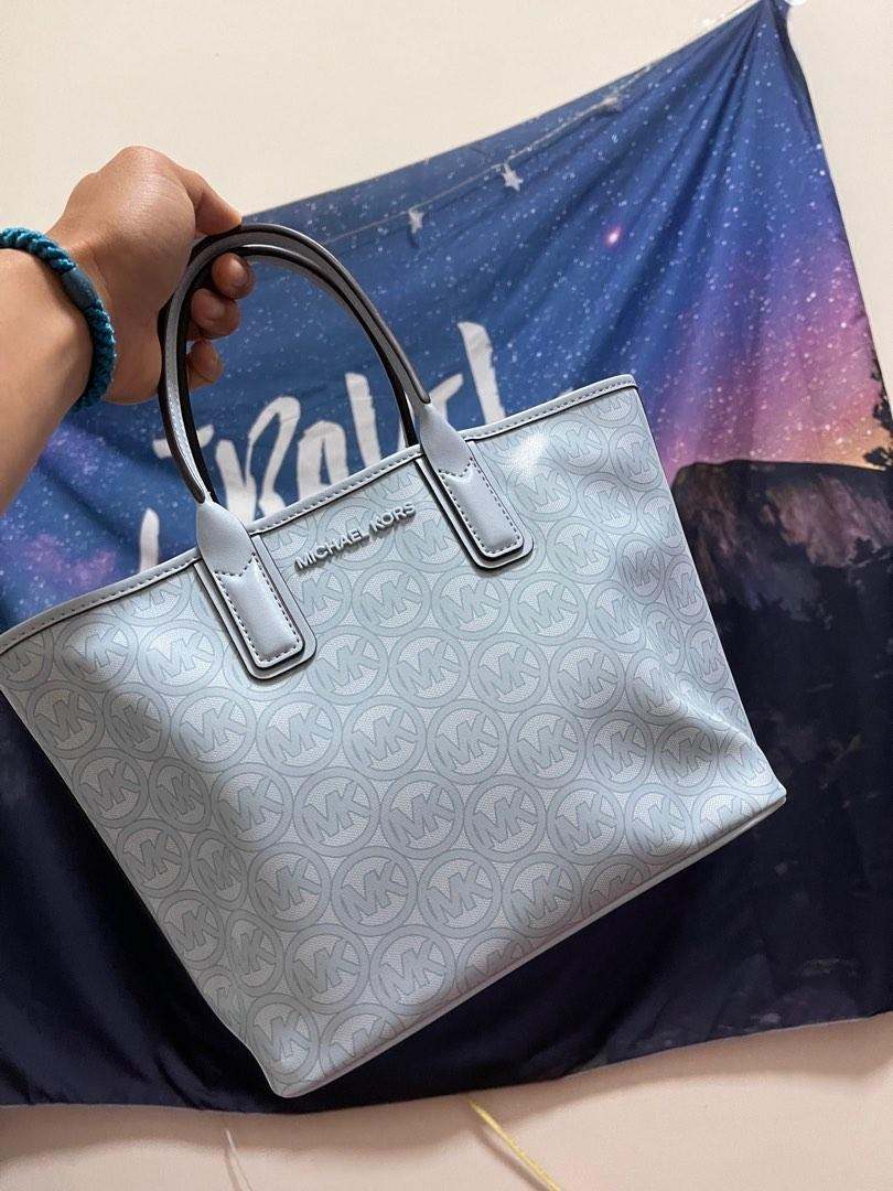 Túi Tote Michael Kors MK Jodie Small Mist Jacquard Recycled Polyester