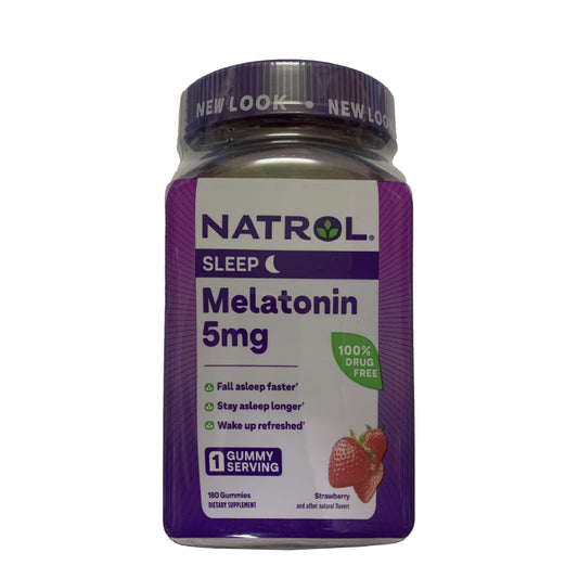 Kẹo Dẻo Ngủ Ngon Gummies Melatonin 5mg (180 Viên)