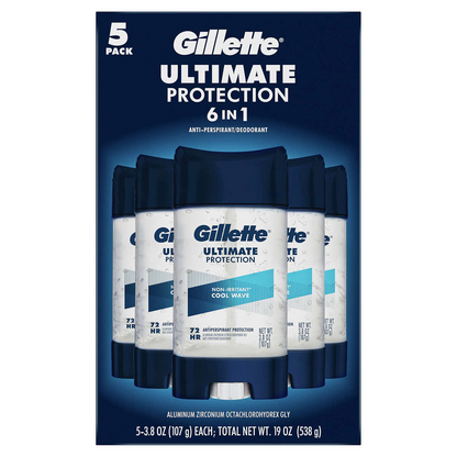 Lăn Khử Mùi Cho Nam Gillette Ultimate Protection Cool Wave 72h