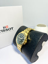 Đồng hồ nữ Fossil Quartz Green Dial Yellow Gold-tone