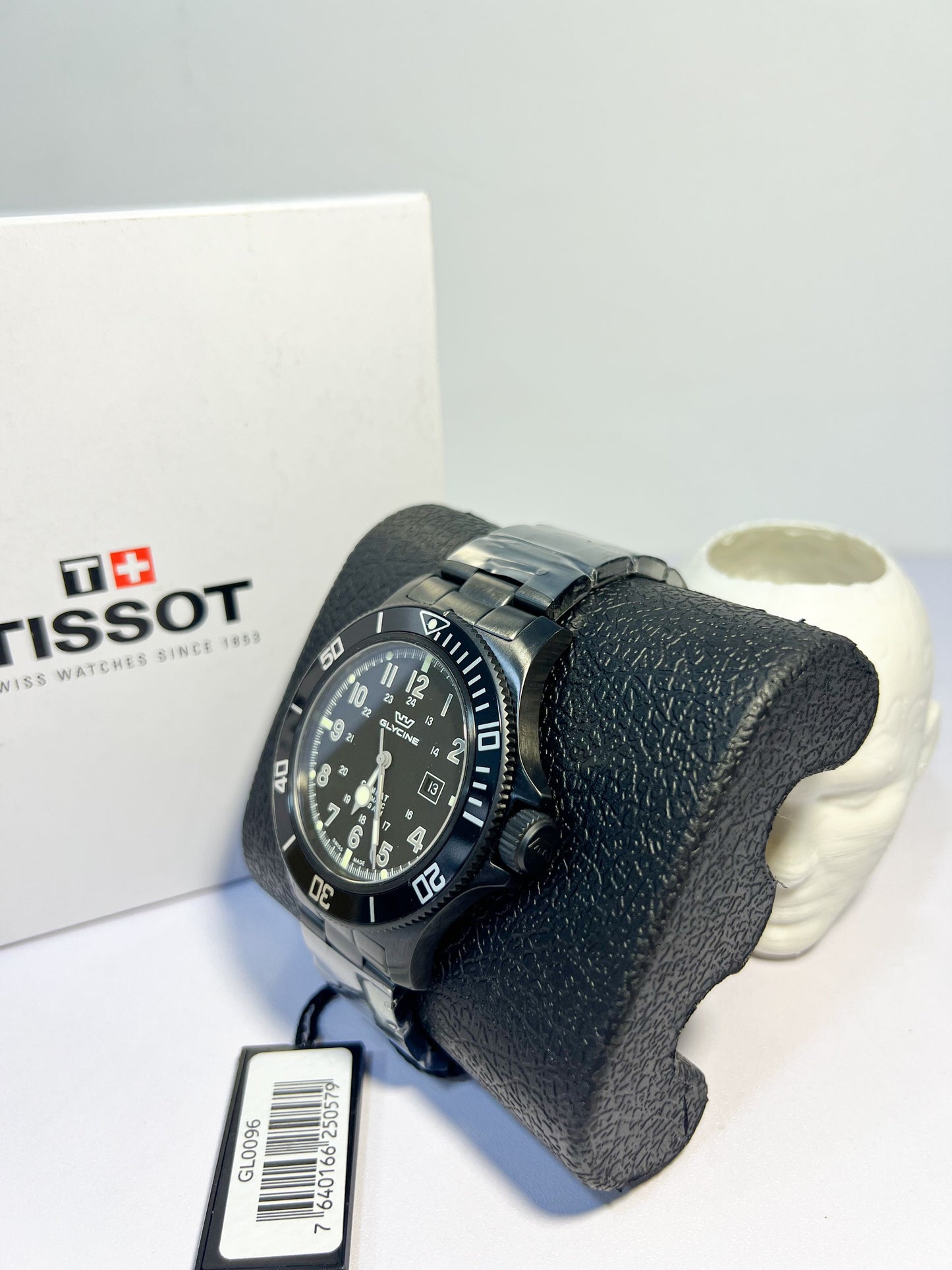 Đồng Hồ Nam Glycine Combat SUB Automatic Black Dial