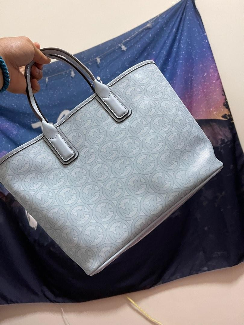 Túi Tote Michael Kors MK Jodie Small Mist Jacquard Recycled Polyester