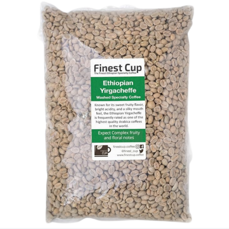 Cà Phê Ethiopia Yirgacheffe Xanh 1kg