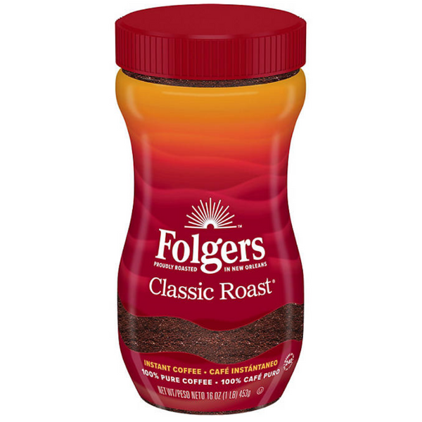 Cà Phê Hòa Tan Folgers Classic Roast 453g