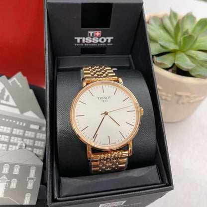 Đồng Hồ Nam Tissot T-Classic Everytime Silver Dial