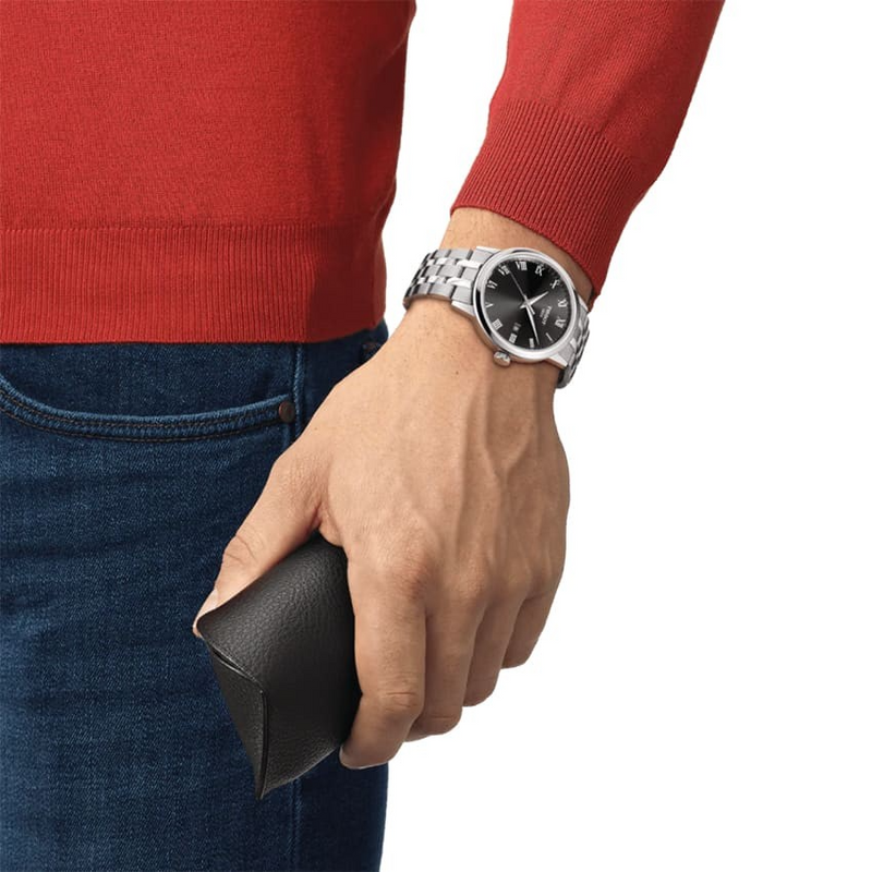 Đồng hồ nam Tissot T-Classic Quartz Black Dial