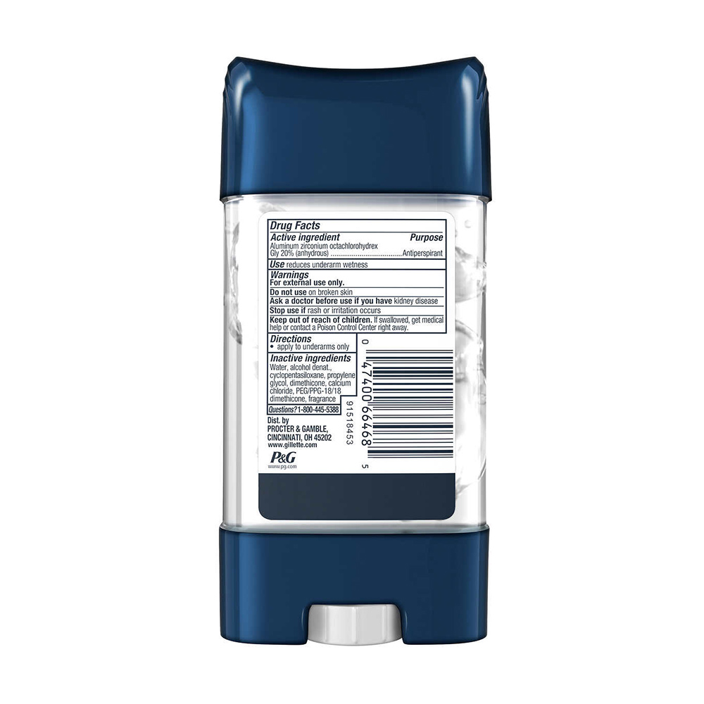 Lăn Khử Mùi Cho Nam Gillette Ultimate Protection Cool Wave 72h