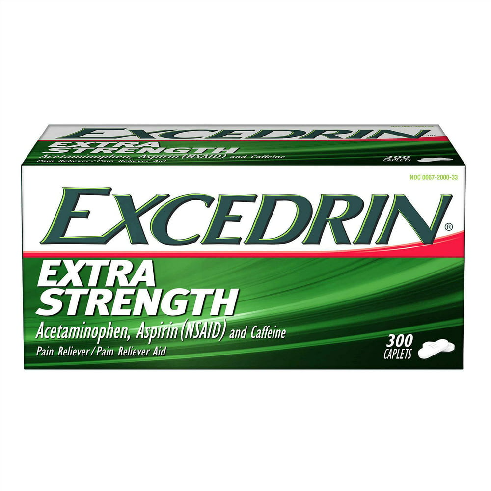 Viên uống giảm đau đầu Excedrin Extra Strength 300 viên