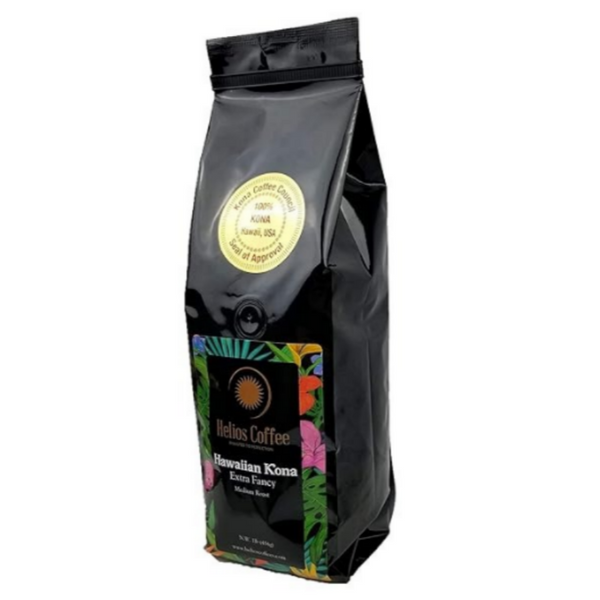 Cà phê Helios Kona Hawaii Extra Fancy 454g