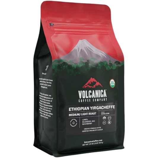 Cà Phê Nguyên Hạt Ethiopia Yirgacheffe 453g