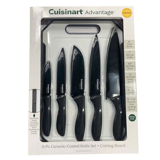Bộ Dao Cuisinart 11 Món Kèm Thớt