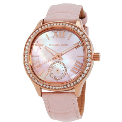 Đồng Hồ Nữ Mặt Xà Cừ Sage Pave Michael Kors