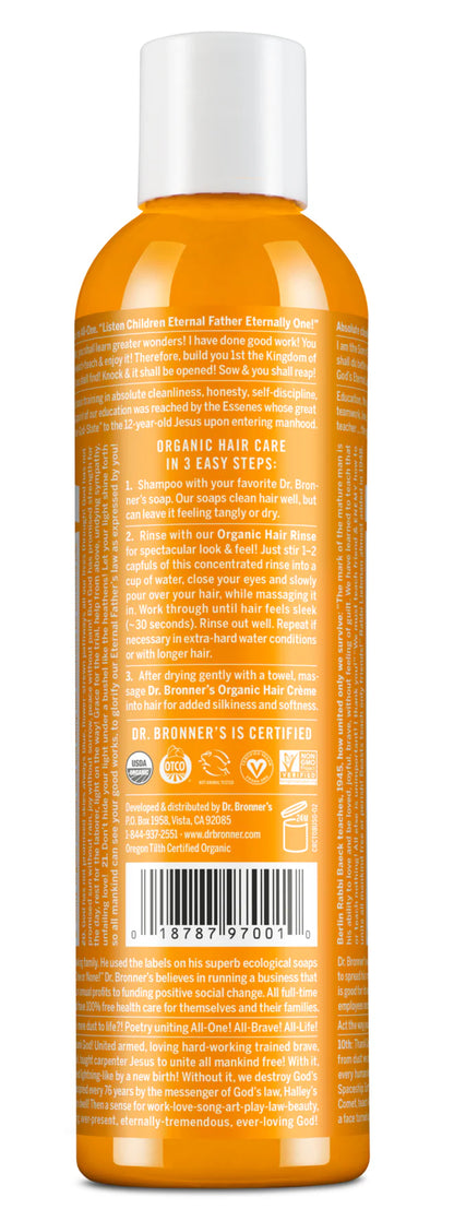 Nước Xả Tóc Hữu Cơ  Dr. Bronner's 237ml