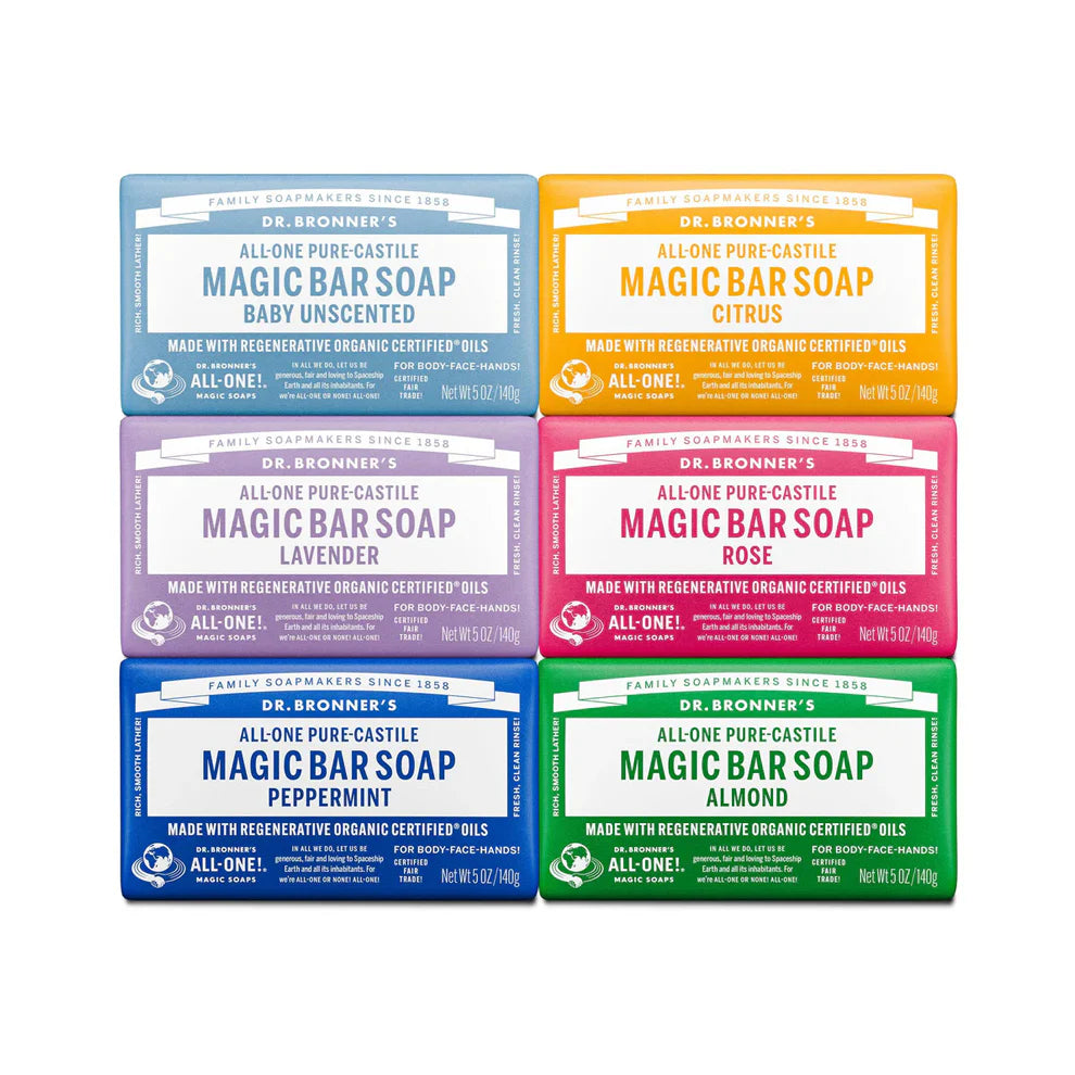 Xà phòng Magic Bar Dr. Bronner's - 140g