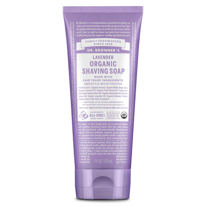 Xà Phòng Cạo Râu Hữu Cơ Dr. Bronner's 207g
