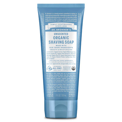 Xà Phòng Cạo Râu Hữu Cơ Dr. Bronner's 207g