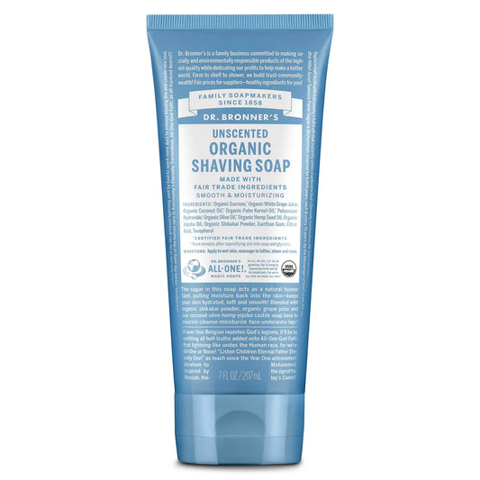 Xà Phòng Cạo Râu Hữu Cơ Dr. Bronner's 207g