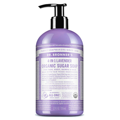 Xà Phòng Đường Hữu Cơ Dr. Bronner's 355g