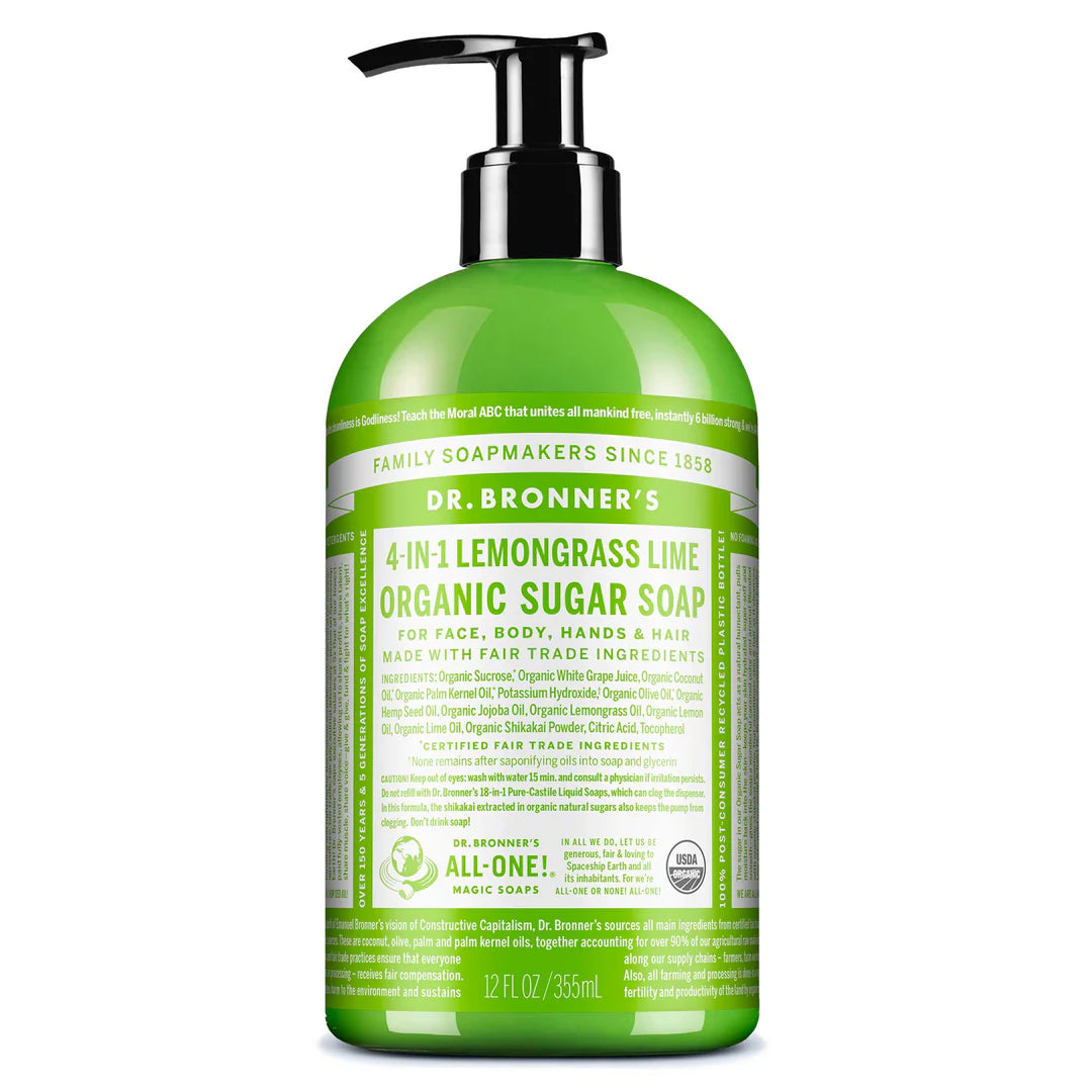 Xà Phòng Đường Hữu Cơ Dr. Bronner's 355g