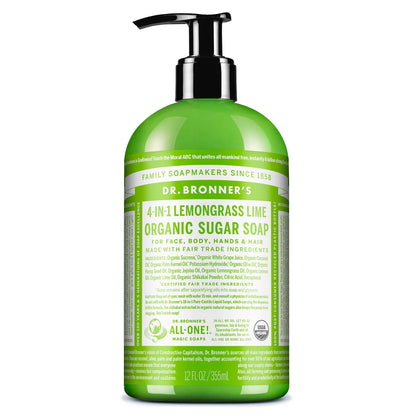 Xà Phòng Đường Hữu Cơ Dr. Bronner's 355g
