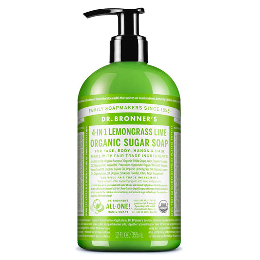 Xà Phòng Đường Hữu Cơ Dr. Bronner's 355g
