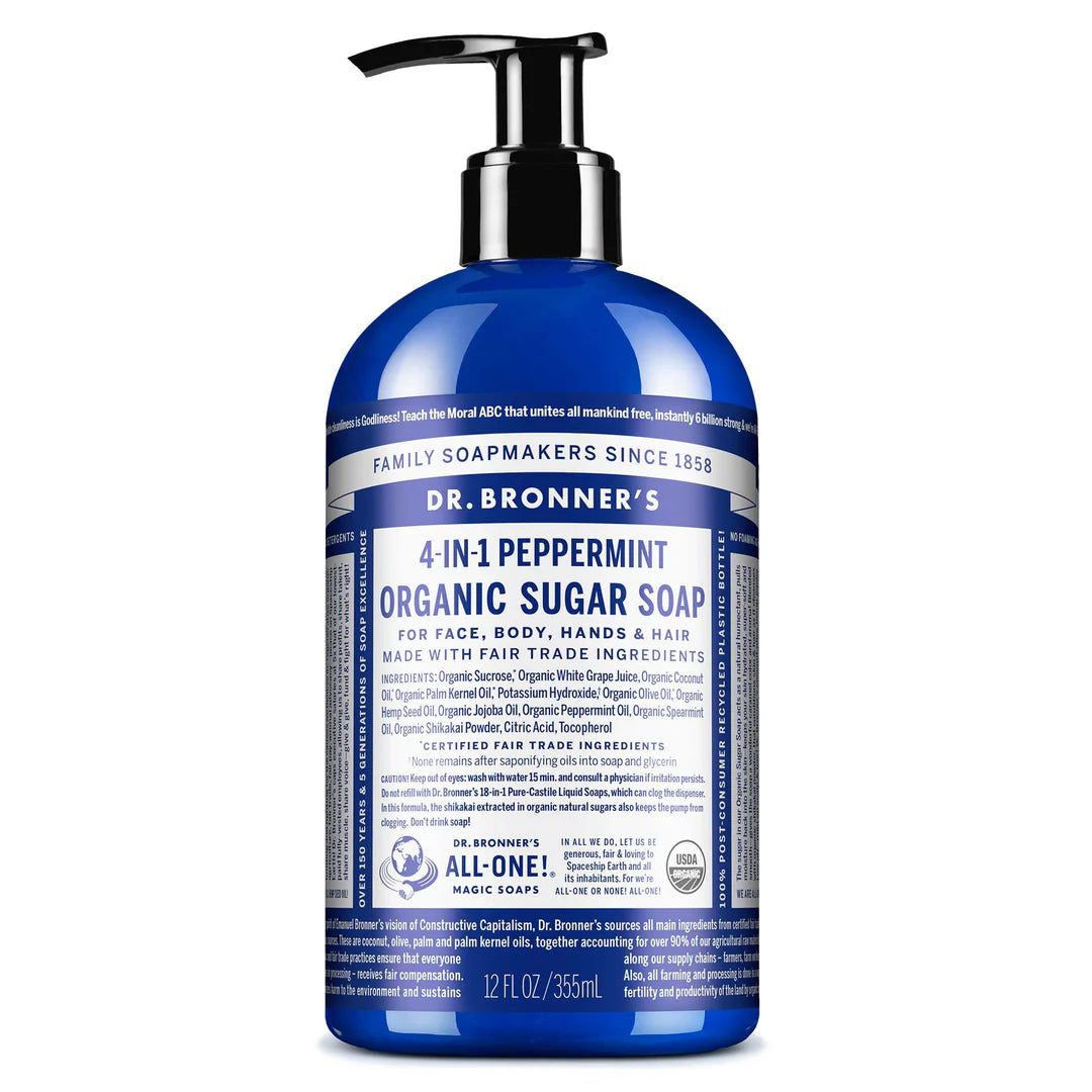 Xà Phòng Đường Hữu Cơ Dr. Bronner's 355g