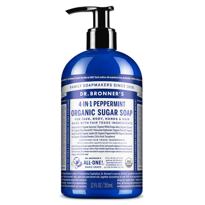 Xà Phòng Đường Hữu Cơ Dr. Bronner's 355g