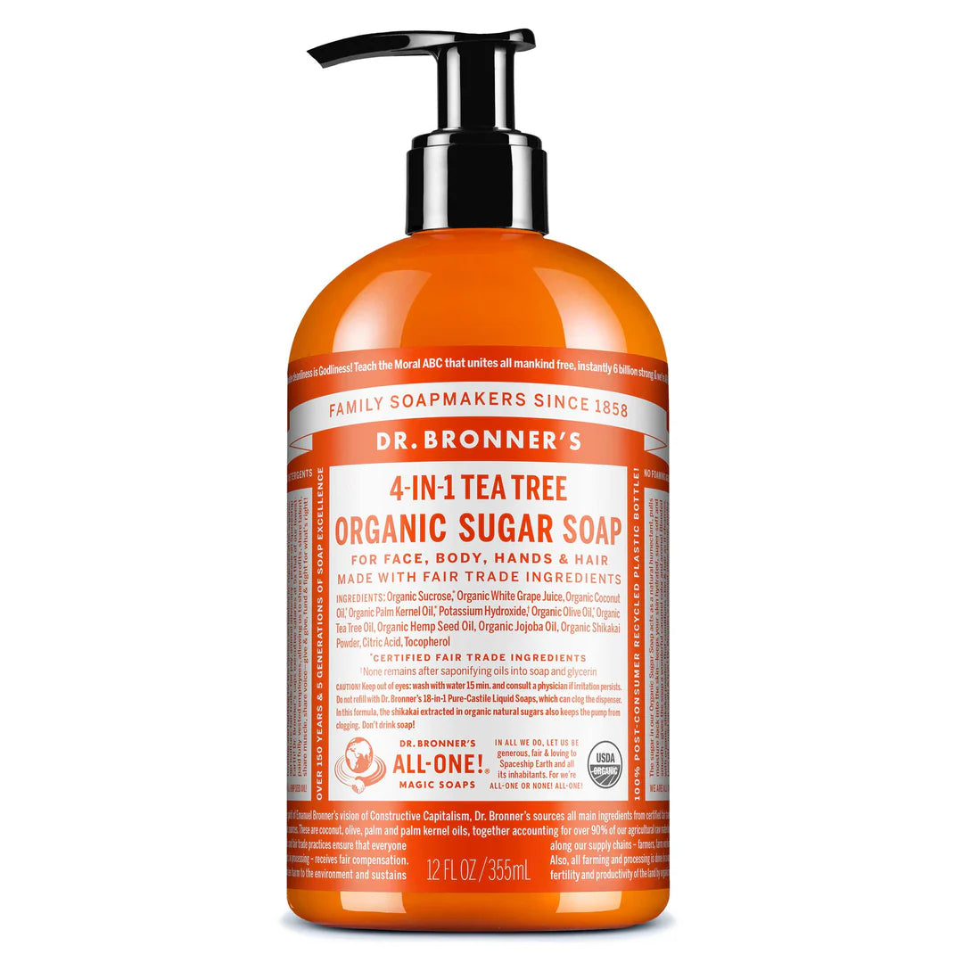 Xà Phòng Đường Hữu Cơ Dr. Bronner's 355g