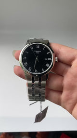 Đồng Hồ Nam Tissot T-Classic Quartz Black Dial