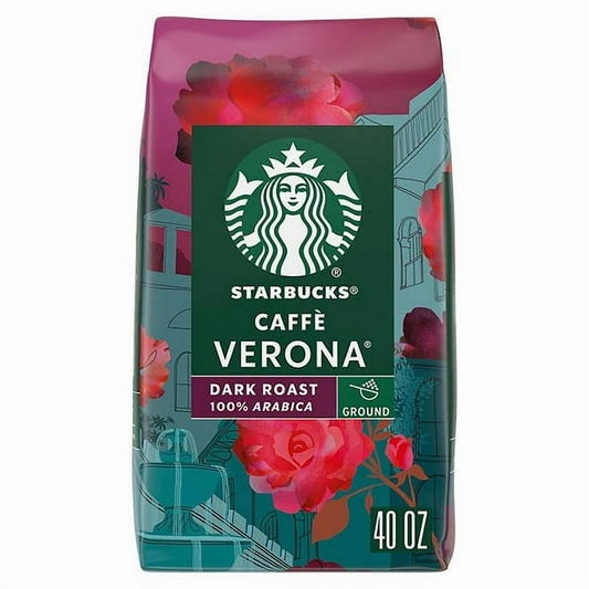 Cà Phê Starbucks Verona 340g (Ground) – Đậm Vị Socola, Hậu Ngọt, Chuẩn Gu Mỹ