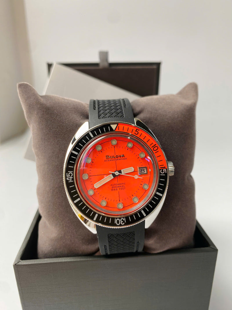 Đồng Hồ Nam Bulova Devil Diver Automatic Orange Dial