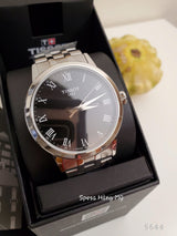 Đồng Hồ Nam Tissot T-Classic Quartz Black Dial