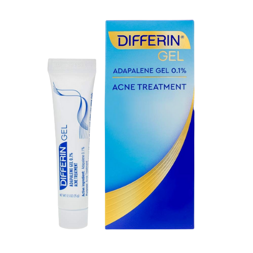 Gel trị mụn Differin Adapalene Gel 0.1% Acne Treatment 15g