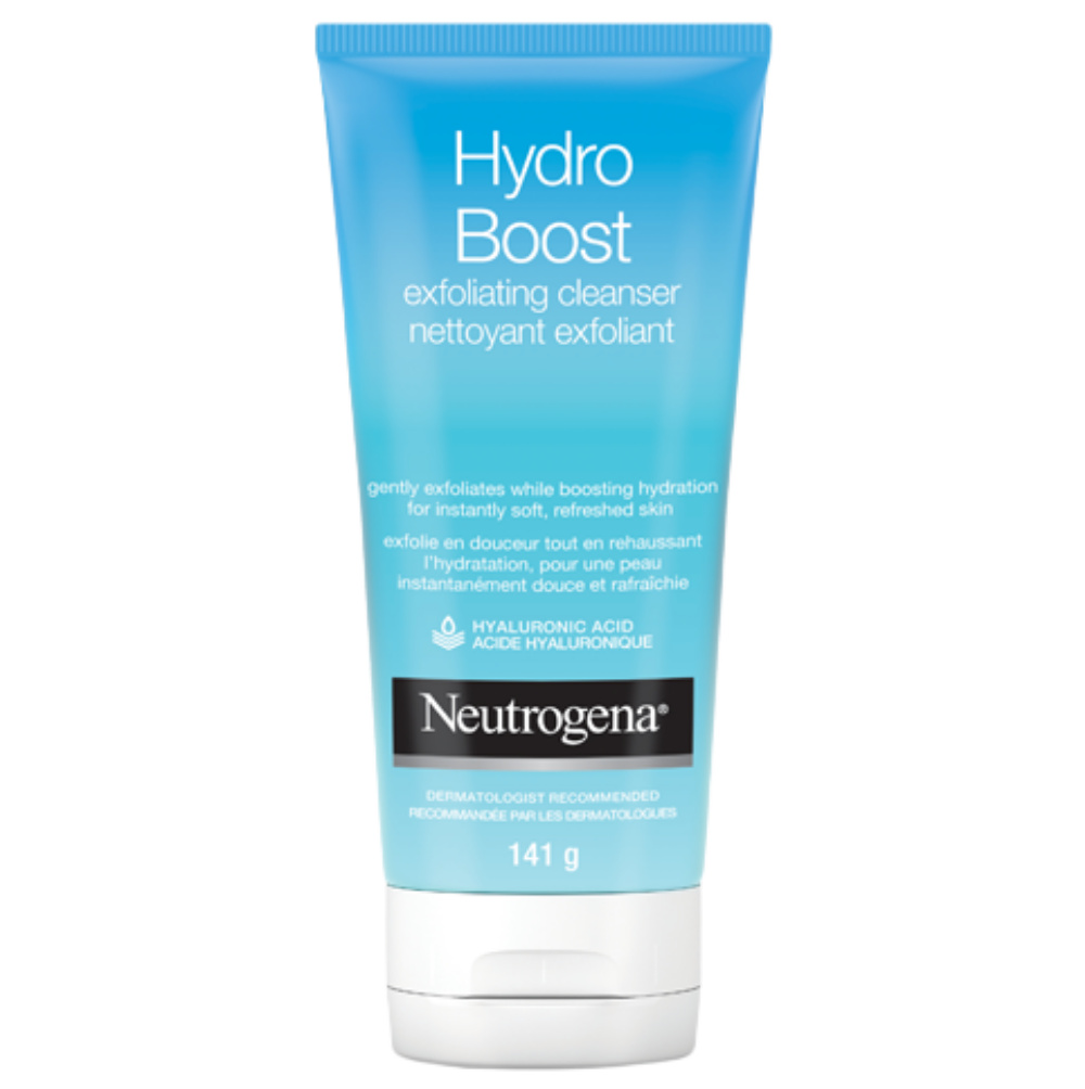 Sữa Rửa Mặt Neutrogena Hydro Boost Exfoliating Cleanser 141g - Hàng Mỹ