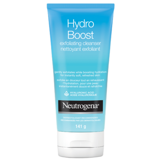 Sữa Rửa Mặt Neutrogena Hydro Boost Exfoliating Cleanser 141g - Hàng Mỹ